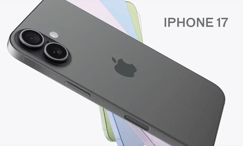 گوشی آیفون ۱۷ و سامسونگ S25 با دوربین‌های جلو و عقب برای ثبت عکس حرفه‌ای.