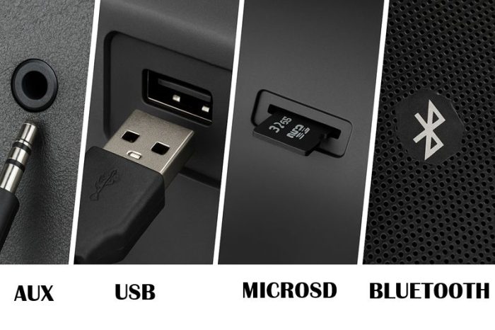 انواع پورت اسپیکر