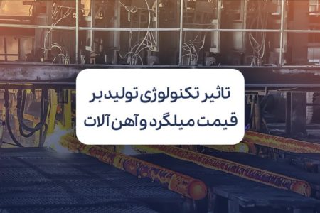 تاثیر تکنولوژی تولید بر قیمت تمام شده میلگرد و آهن آلات