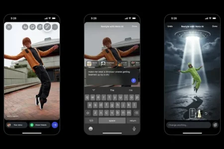 هوش مصنوعی متا اکنون مستقیماً در استوریهای اینستاگرام قابل استفاده است