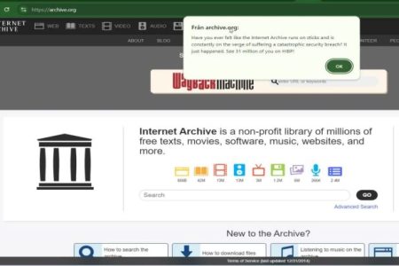 آرشیو اینترنت از مرز یک تریلیون صفحه عبور کرد