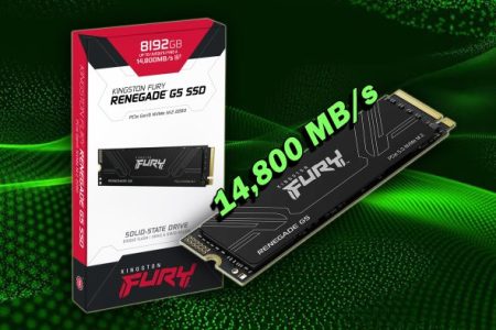 عرضه سریعترین SSD هشت ترابایتی PCIe 5.0 توسط کینگستون