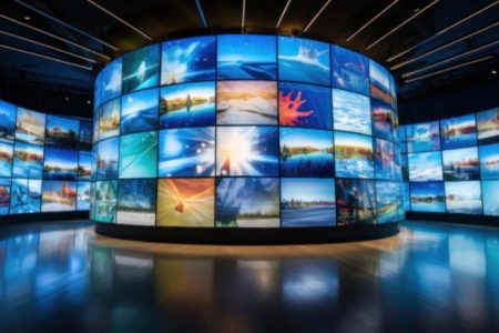 ویدئو وال چیست؛ معرفی انواع + کاربردهای آن