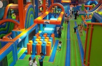 سافت پی گراند وسرسره بادی در بازی سازان