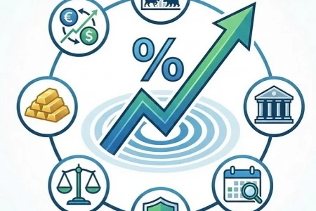 چگونه با اخبار نرخ بهره ماهانه ۴۰-۶۰٪ سود بگیریم؟