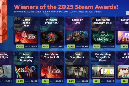 بازی Hollow Knight Silksong جایزه بهترین بازی سال ۲۰۲۵ استیم را تصاحب کرد