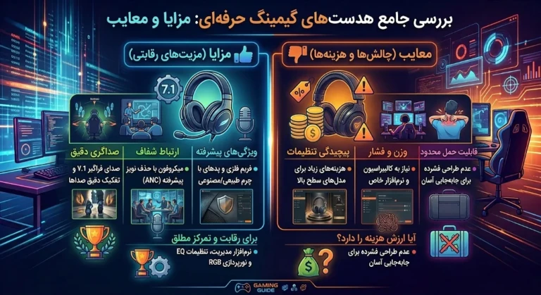 هدست گیمینگ حرفهای