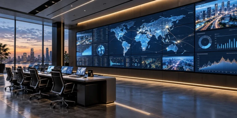ویدئو وال LED یا LCD